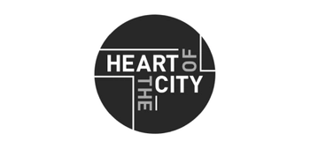 Logo heart of the city